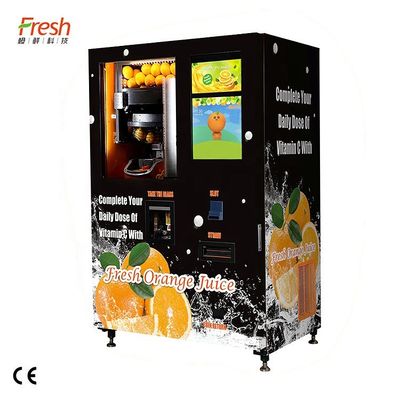質  Fresh Orange Juice Vending Machine Smart Extractor Customized Color 工場