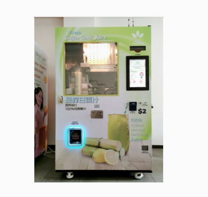 質  220V / 50Hz Sugarcane Vending Machine Juice Extractor For Restaurants Supermarkets 工場