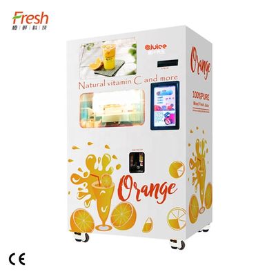 商業オレンジりんごジュースの自動販売機自動220Vは色をカスタマイズした