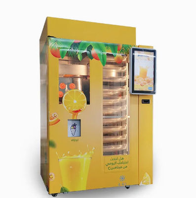 自然なフルーツ ジュースの無人の自動販売機新たに絞られる24の時間の自己サービス