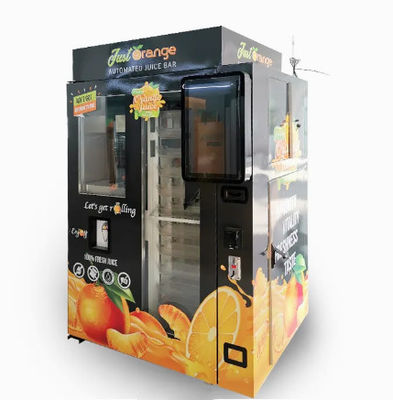 自然なフルーツ ジュースの無人の自動販売機新たに絞られる24の時間の自己サービス