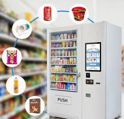 ショッピング モールのために自動ギフトの飲み物の食糧自己のフルーツ ジュースの自動販売機