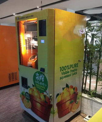 ビジネス商業自動販売機のオレンジ ジュースのステンレス鋼の多支払
