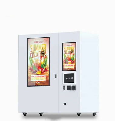 普遍的なオレンジ ジュースの自動販売機の自動凍結の食糧スマートな小売り