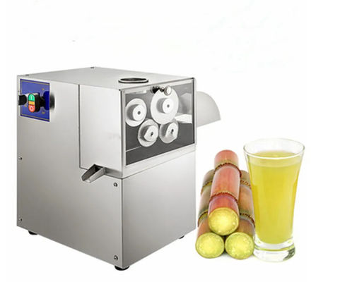 飲料の工場レストランのための銀製色のサトウキビ ジュースの抽出器機械