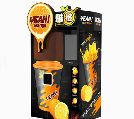 自動化されたオレンジ新しい自動販売機の冷たい出版物のセリウムは承認した