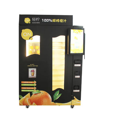 フルーツ サラダは新たに32インチ スクリーンが付いているオレンジ ジュースの自動販売機を絞った