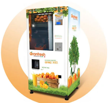 フルーツ野菜のためにカスタマイズされる健康で新しく新しいジュースの自動販売機に金属をかぶせなさい