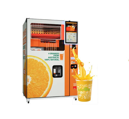 フルーツ ジュースのための無線QRコード支払の自動販売機1100W