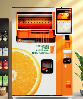 フルーツ ジュースのための無線QRコード支払の自動販売機1100W