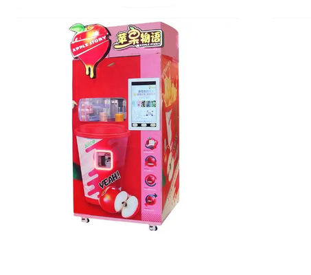 スーパーマーケットのショッピング モールのための24の時間のりんごジュースの自動販売機500W