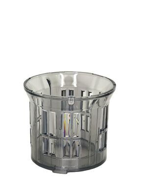HJ303 Silver Gray Slow Masticating Juicer – 155mm Wide Chute fits Whole Pineapple, 200W Motor, 1000ml Juice Cup, <70dB Quiet Operation