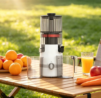 Fresh Smart HJ102B 低速ジューサー – 135mm投入口、200Wコールドプレス、セルフクリーニング＆安全ロック搭載で、ご家族のフレッシュでヘルシーなジュース作りをサポート