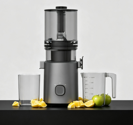 Fresh Smart HJ303 フロー スロー マッシング ジューサー 果物からグラスへ 止まりも始まりもない 流れだけ